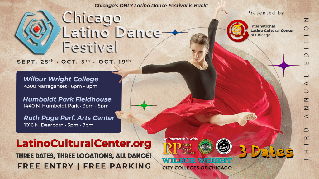 Chicago Latino Dance Festival DAY TWO at Ruth Page Center Oct. 19th - LatinoCulturalCenter.org