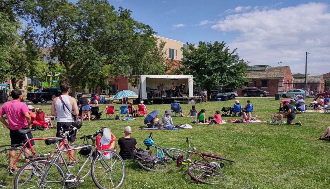 Levitt VIBE Chicago Concert Series is a free music event every Saturday in Summer starting on June 13th, 2026. Riis Park in Belmont Cragin behind the Pool.
