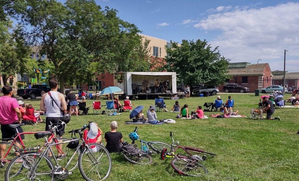 Levitt VIBE Chicago Concert Series is a free music event every Saturday in Summer starting on June 13th, 2026. Riis Park in Belmont Cragin behind the Pool.